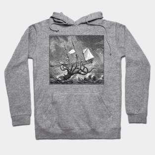 Giant Octopus Attack Hoodie